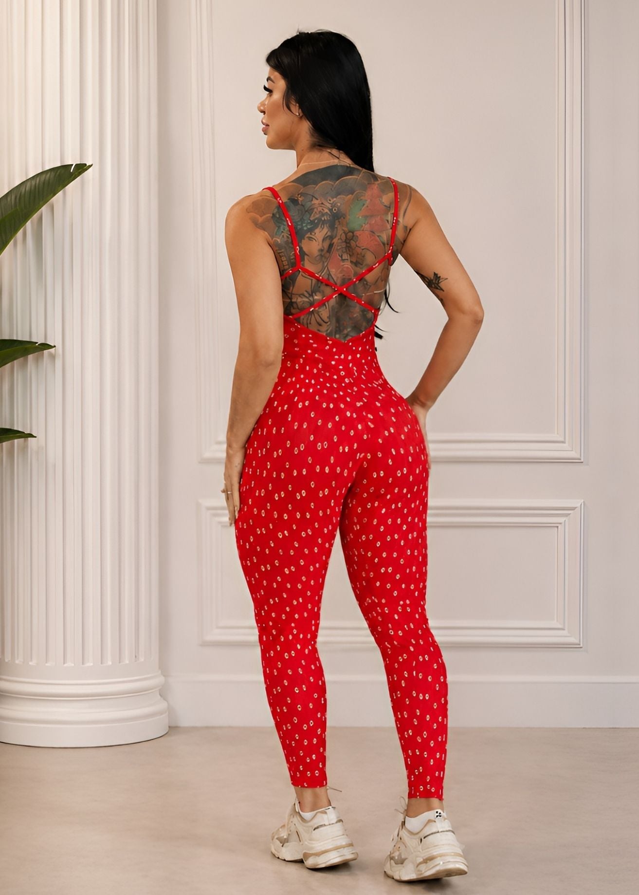 Macacão Vivi Coração Vermelho