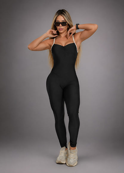 Vivi Black Jumpsuit Zero Transfer