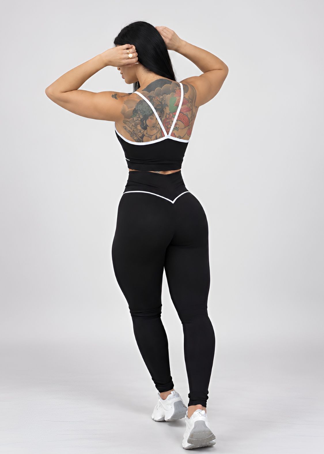 Conjunto Top Raquel e Legging Preto